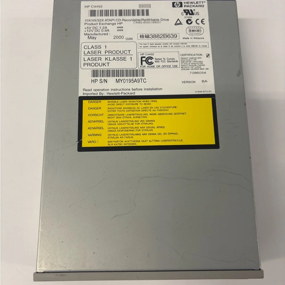 HP CD-Writer Plus 9200 Series